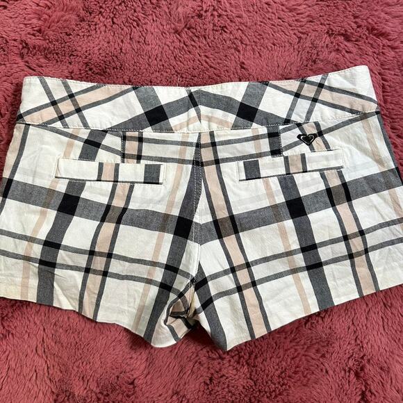 y2k roxy plaid shorts - Picture 6 of 7